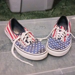 men's stars and stripes vans